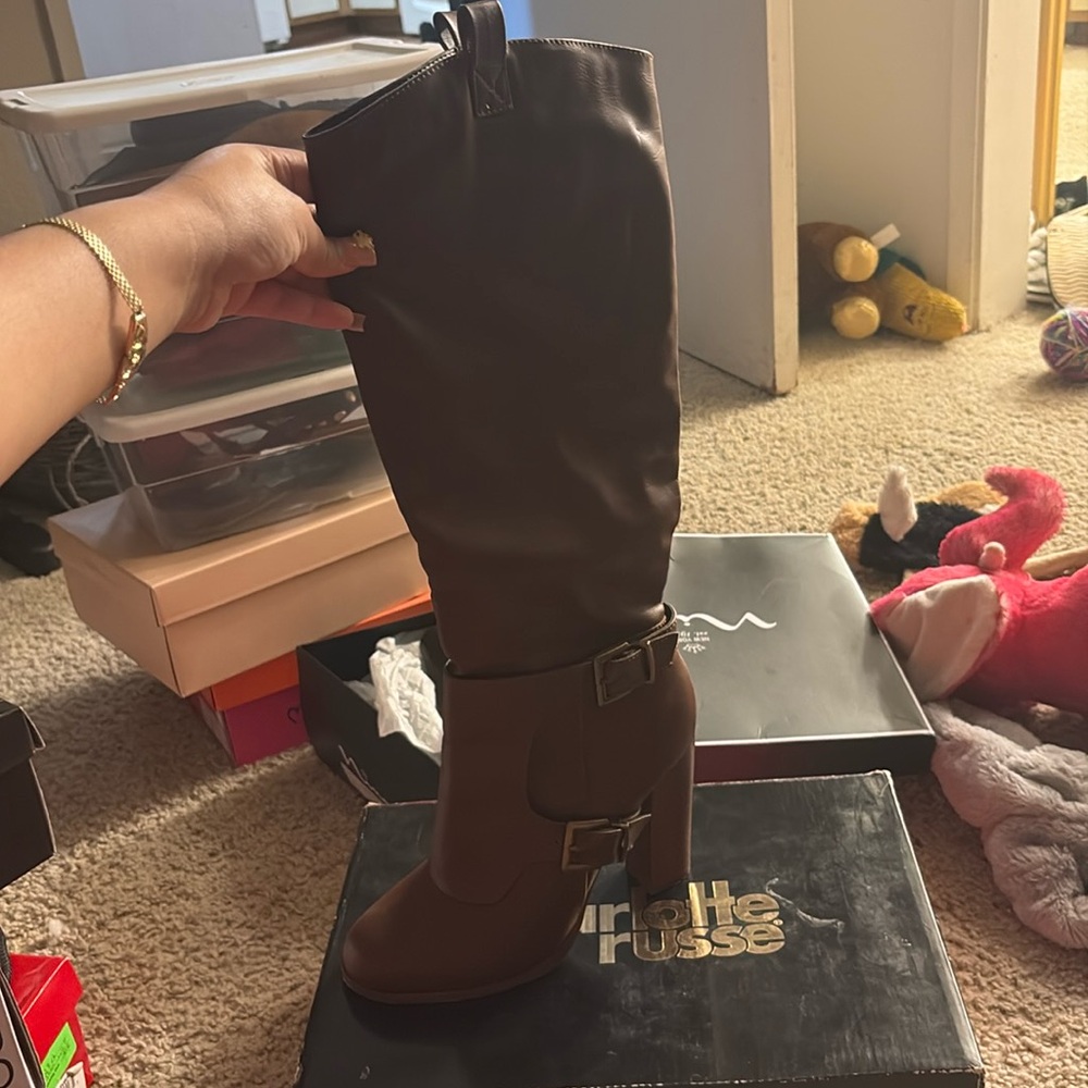 They are a really high heel but they are really comfortable